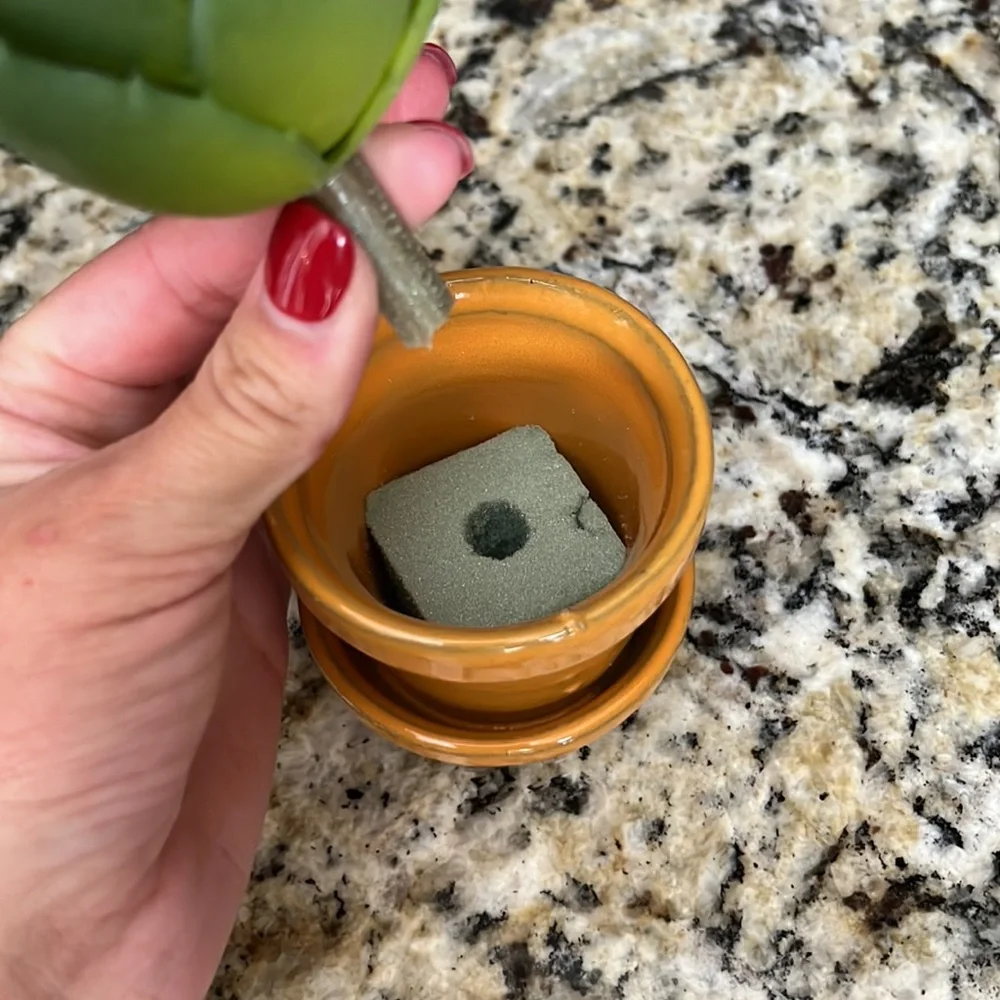 Mini Faux Cactus